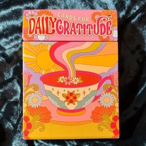 Daily Gratitude Cards Oracle Deck 60s 70s inspired retro